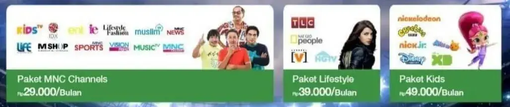 Promo Paket Tambahan MNC Vision